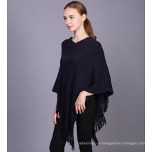 2017 Winter Damen Pullover Mode Frauen tragen Baumwolle gestrickte Poncho